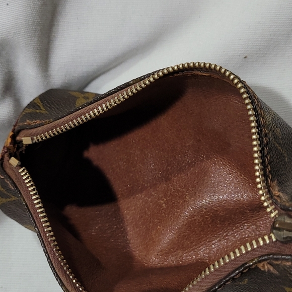 Auth Louis Vuitton Papillon Pouch vtg - Picture 14 of 15